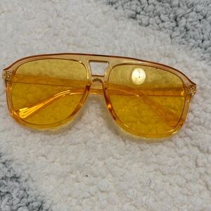Vintage Style Orange Sunglasses